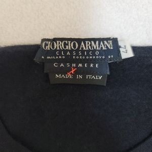 Giorgio Armani Classico Cashmere Short sleeve T shirt